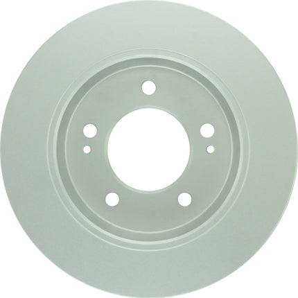 BOSCH 28011552 QuietCast Premium Disc Brake Rotor - Compatible with Select Hyundai Elantra, Elantra Coupe, Elantra GT, Kona, Veloster, Venue; Kia Forte, Forte Koup, Forte5, Seltos, Soul; REAR - Single