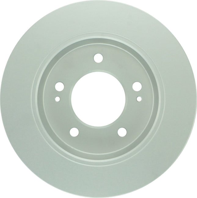 BOSCH 28011552 QuietCast Premium Disc Brake Rotor - Compatible with Select Hyundai Elantra, Elantra Coupe, Elantra GT, Kona, Veloster, Venue; Kia Forte, Forte Koup, Forte5, Seltos, Soul; REAR - Single
