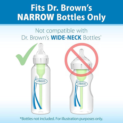 Dr. Brown's 6 Piece Standard Replacement Nipple, Level 2