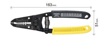 VESSEL Wire Stripper with Screw Cutter 3500E-4