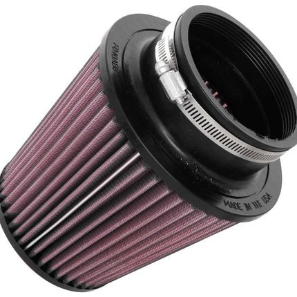 K&N Universal Clamp-On Air Filter: High Performance, Premium, Washable, Replacement Filter: Flange Diameter: 4 In, Filter Height: 6 In, Flange Length: 1.75 In, Shape: Round Tapered, RU-5060