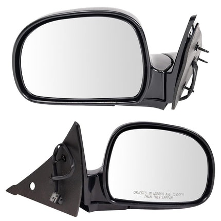 TRQ 2 Piece Driver and Passenger Side Mirror Assem