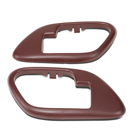 DNA MOTORING Pair Front Door Handle Interior Trim 