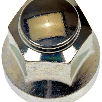Improved design - this replacement lug nut changes the original two-piece design to one piece for greater reliability
