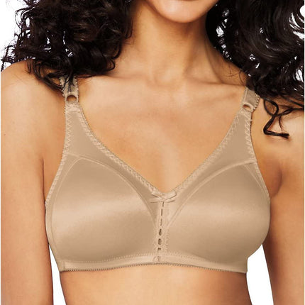 Sujetador sin aros de doble soporte Maidenform para mujer, color Nude, 36DD