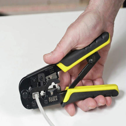 Ratcheting Crimper, 28-22 AWG, 7-1/2 in L