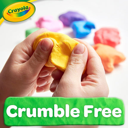 Crayola Assorted Dough Classpack with Tools, 8 Colors, Art Supplies, Over 100 Pieces, 24 per Carton