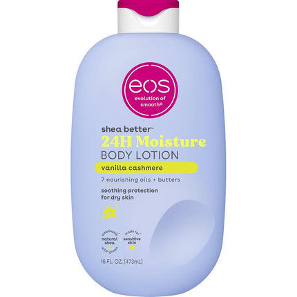 eos vanilla cashmere body lotion shea better 24hr 