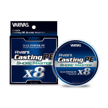 VARIVAS Avani Casting PE Shore Master Max Power X8 200m 14.5lb. (#0.6)
