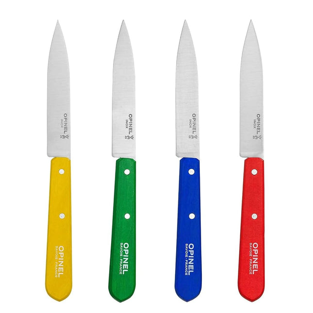Opinel 112 Assorted Classic Colors Kitchen Paring 