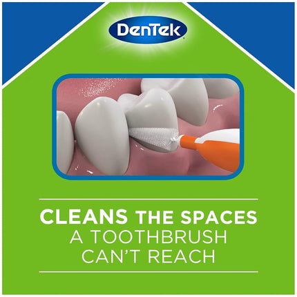 DenTek Easy Brush Interdental Cleaners, Mint 16 Count (Pack of 2)