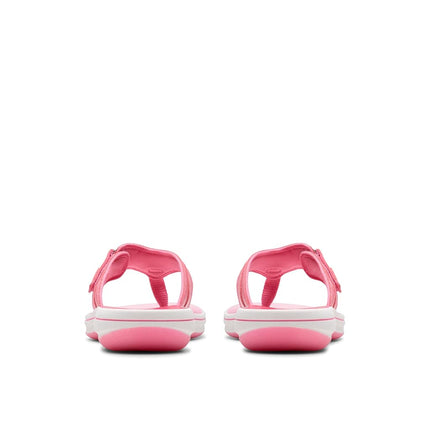 Clarks Women's Breeze Sea Flip-Flop, Pink Ombre, 10 UK