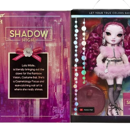 Poupée Rainbow High Rainbow Vision Bal Masqué - Poupée de Collection Mannequin - 28 cm (Lola Wilde)
