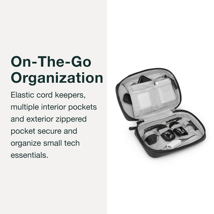 Osprey Transporter Powerhouse Electronics Organizer, Raven Black