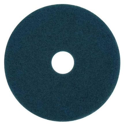3M Blue Cleaner Pad, 5300, 20 in,Heavy Duty scrubb