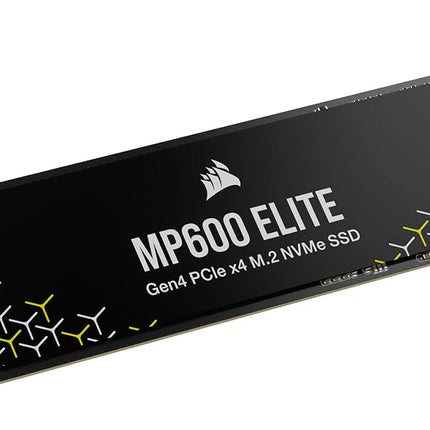 Corsair MP600 ELITE 1TB M.2 PCIe Gen4 x4 NVMe SSD – M.2 2280 – Up to 7,000MB/sec Sequential Read – High-Density 3D TLC NAND – Black