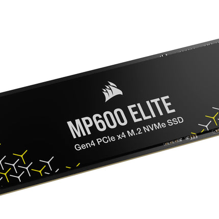 Corsair MP600 ELITE 1TB M.2 PCIe Gen4 x4 NVMe SSD – M.2 2280 – Up to 7,000MB/sec Sequential Read – High-Density 3D TLC NAND – Black