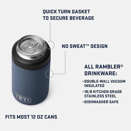 YETI Rambler 12 oz. Colster Can Insulator for Standard Size Cans, Solar Flare