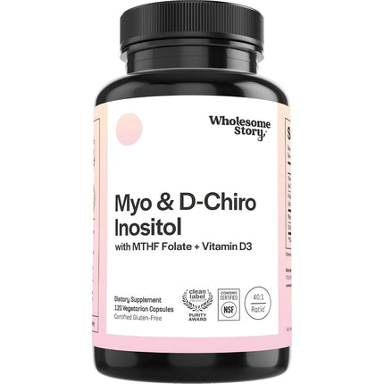 Wholesome Story Myo & D-Chiro Inositol with MTHF F