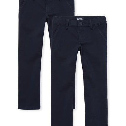 Pantalon Chino Bootcut Uniforme Fille The Children's Place