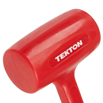 TEKTON 45 oz. Dead Blow Hammer | Made in USA | HDB30045,Red