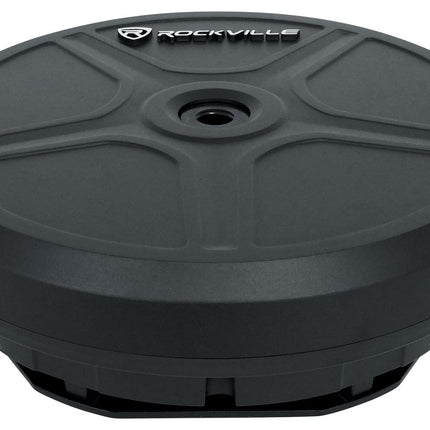 Rockville RockGhost V2 Powered 11" 800w Car Subwoofer Fits Inside Spare Tire