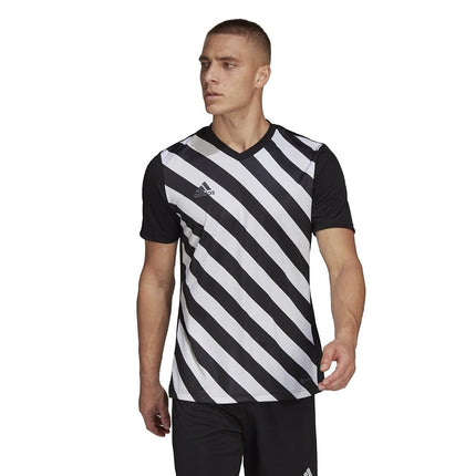 adidas Men's Entrada 22 Jersey, Black/White, XS