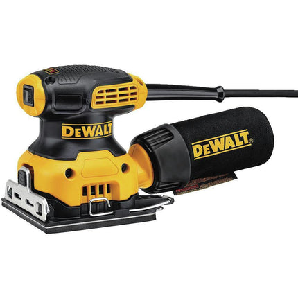 Lijadora eléctrica DEWALT, de hoja de 1/4 de pulgada, orbital (DWE6411)