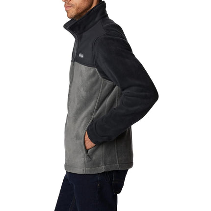 Columbia Men's Powder Lite Jacket Puffer Jacket, Dark Stone x Shark, Size XXL