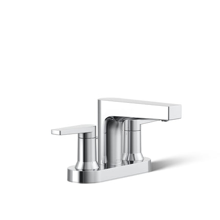 KOHLER 97031-4-CP Taut Centerset Bathroom Sink Fau