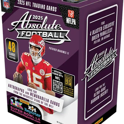 2025 Panini Absolute Football Blaster Box