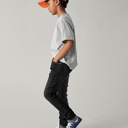 The Children's Place Multipack Jeans ajustés extensibles basiques pour garçons, Black Wash, 12 Slim