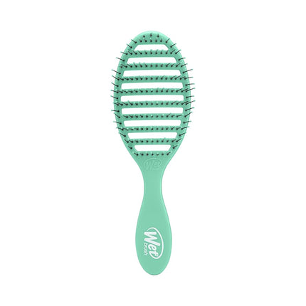 Wet Brush Speed Dry Hair Brush - Metallic Marble, Silver - Vented Design and Ultra Soft HeatFlex Bristles Are Blow Dry Safe With Ergonomic Handle Manages Tangle and Uncontrollable Hair - Pain-Free
