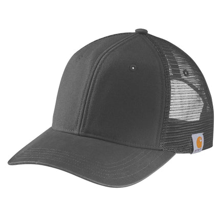 Carhartt Mens Canvas Mesh-Back Cap, Shadow, One Si