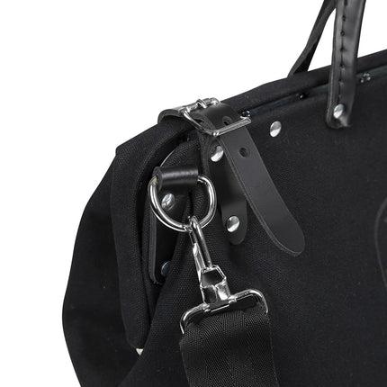 Tool Bag, Large 40.6 cm Deluxe Canvas Tool Bag and Organizer with 13 Pockets and Shoulder Strap, Black Klein Tools 510216SPBLK