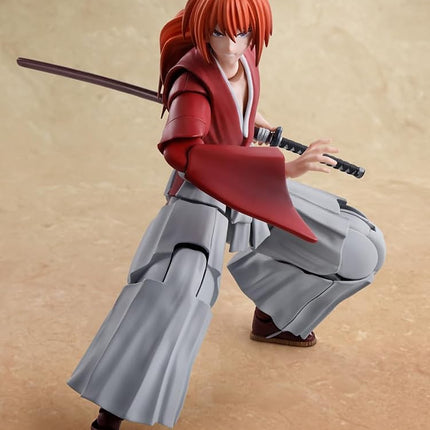 TAMASHII NATIONS BANDAI Kenshin Himura Fig. 13.5cm Rurouni Kenshin SH figuarts