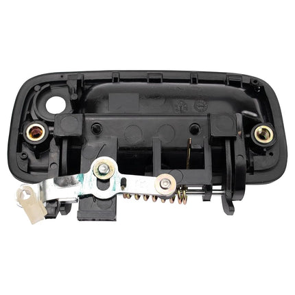 TRQ Metal Exterior Door Handle Black RH Passenger Side for 95-04 Toyota Tacoma Pickup Truck