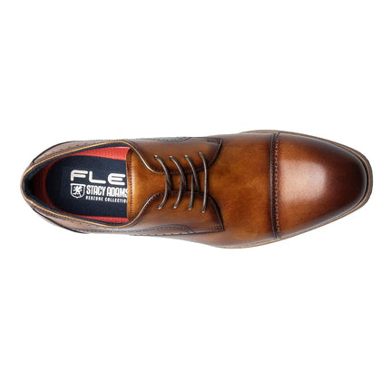 STACY ADAMS Men's, Bryant Cap Toe Oxford, Tan, 10.5