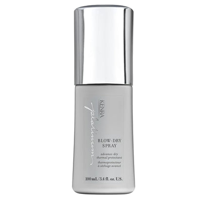 Kenra Platinum Blow-Dry Spray | Time-Saving Heat Protectant | Detangles, Smooths, and Softens | Eliminates Frizz & Resists Humidity | Medium To Coarse Hair | 3.4 fl. oz