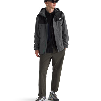 The North Face Men's Antora Jacket, Shady Blue/Tnf Black/Np, L