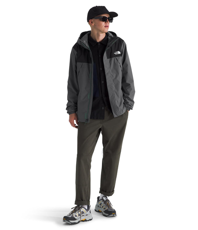 The North Face Men's Antora Jacket, Shady Blue/Tnf Black/Np, L