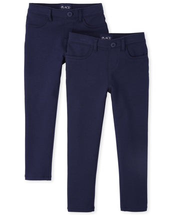 The Children's Place Girls Ponte Knit Pull On Jegg