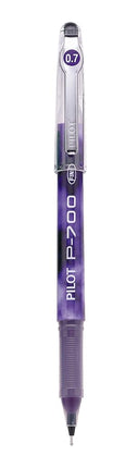 Pilot Precise P-700 Gel Ink Rolling Ball Pens, Fine Point, Purple Ink, Dozen Box (38621)