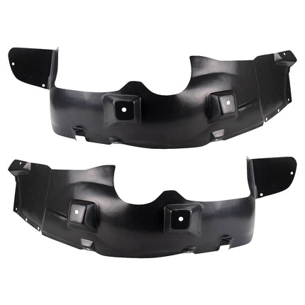 TRQ Front Inner Fender Liner Set Compatible with 2