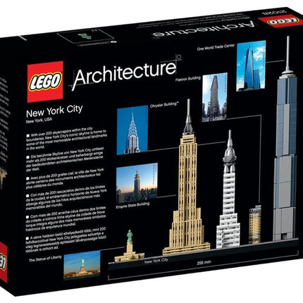 (USA Warehouse) 2016 LEGO Architecture New York City 21028, New, Hard to FIND, Great Gift! **Item#NO: 43E8E-UFE6 C2A22247