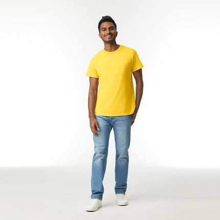 Gildan Unisex-Adult Ultra Cotton T-Shirt, Style G2000, Multipack, Daisy (3-Pack), XL