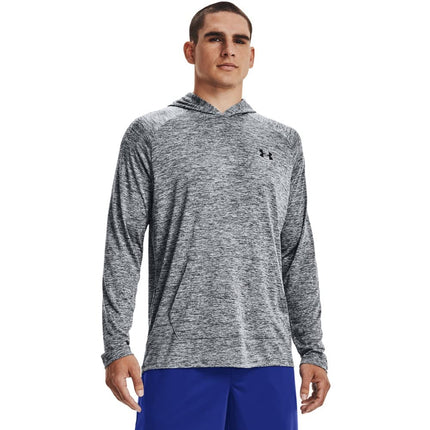Under Armour Men Tech 20.0 Hoodie, Sporty and quick-drying running hoodie with anti-odour technology, comfortable and lightweight hooded jumper for men