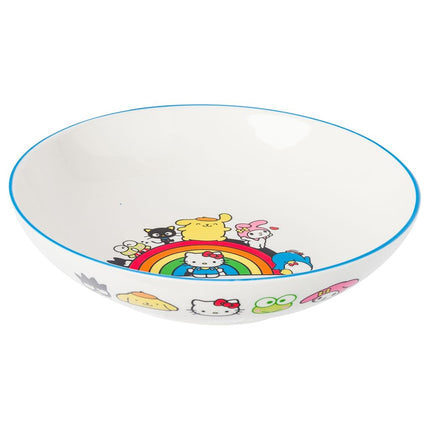 Silver Buffalo Hello Kitty Sitting Coupe Ceramic Dinner Bowl, 9 inches