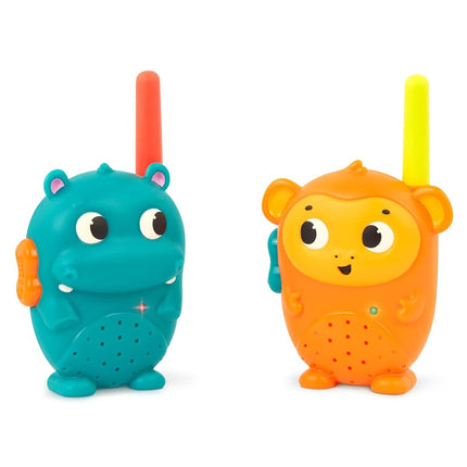 B. toys Hippo & Monkey Walkie-Talkies, 2-Pack Pres