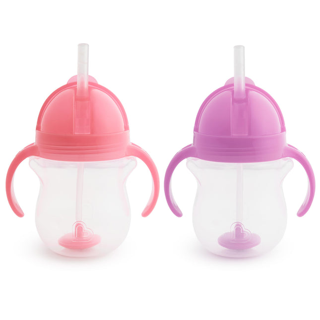 Munchkin Any Angle Click Lock Weighted Straw Train